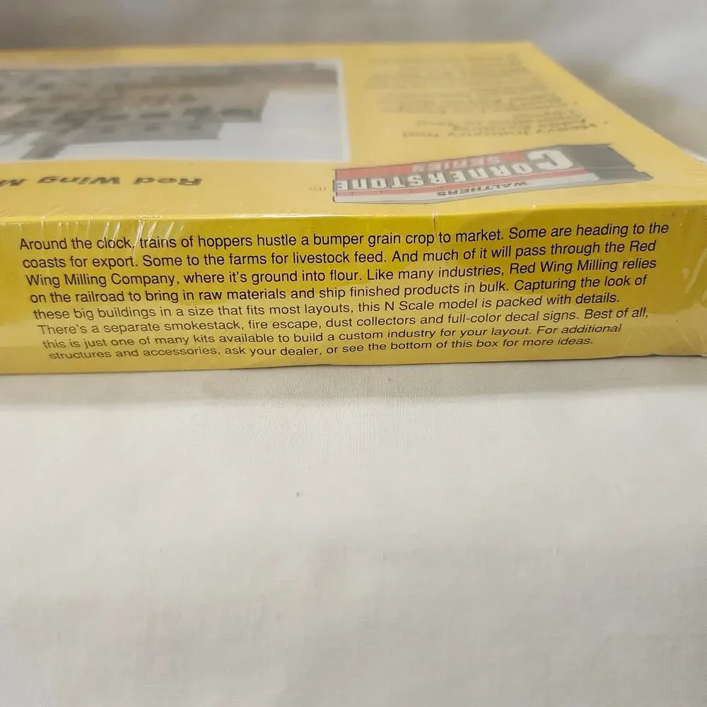 Red Wing Milling Company Kit N Scale Walthers Cornerstone Series Unopened B36